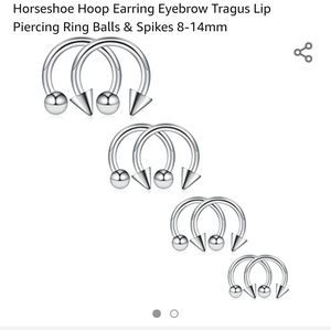 8 14g septum rings